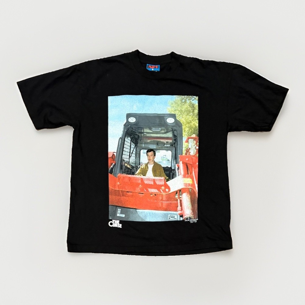 A24 Online Ceramics The Curse Elara Bulldozer T Shirt Large L Black Showtime